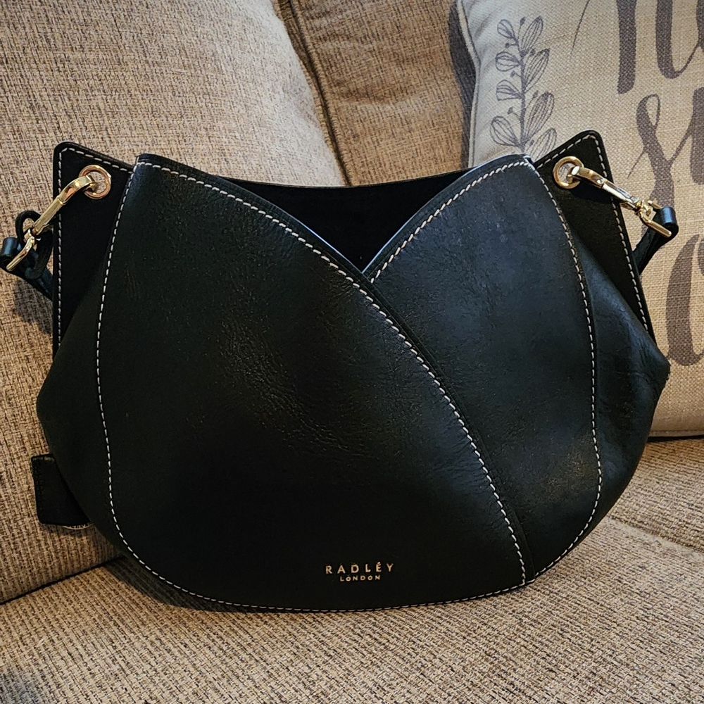 Radley Black Leather Shoulder Bag